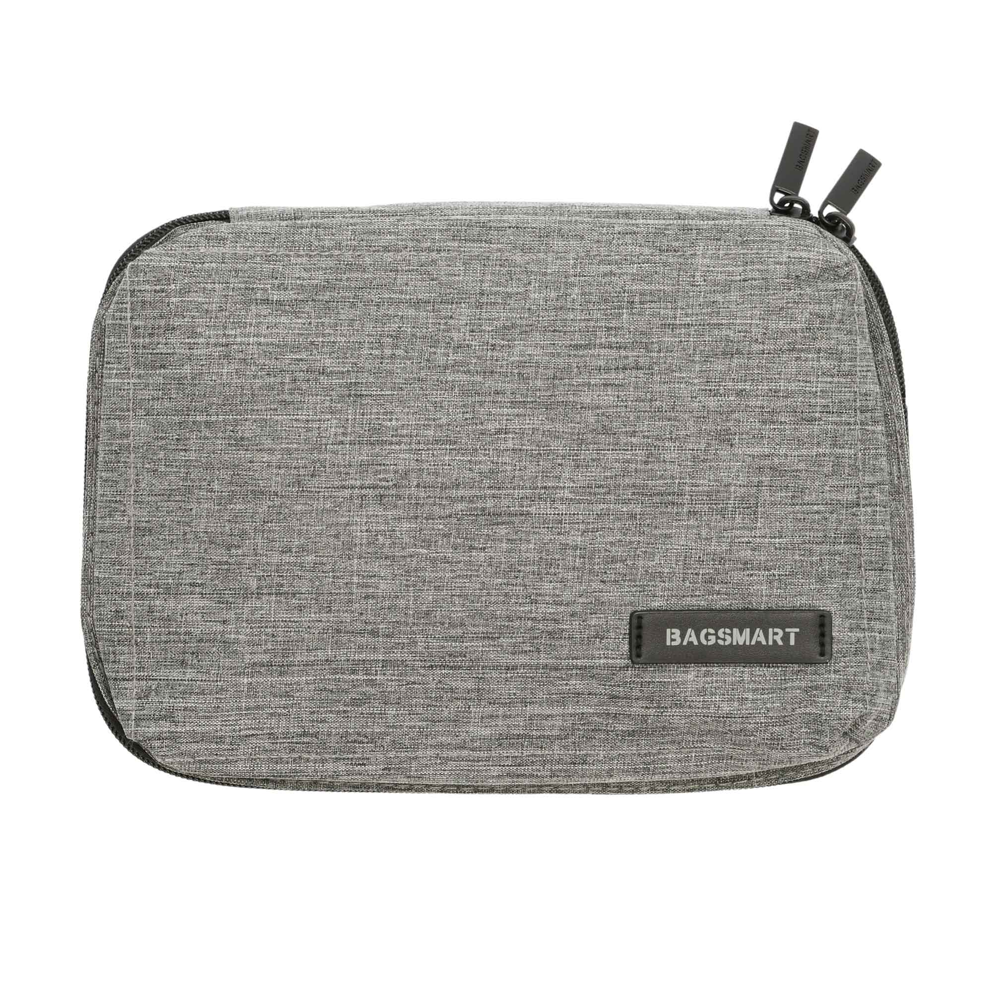 MOSAFER BAGSMART HEATHER GRAY ELECTRONICS ORGANIZER