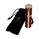MOSAFER ESSENCE BURGUNDY/GOLD ATOMIZER ALUMINIUM