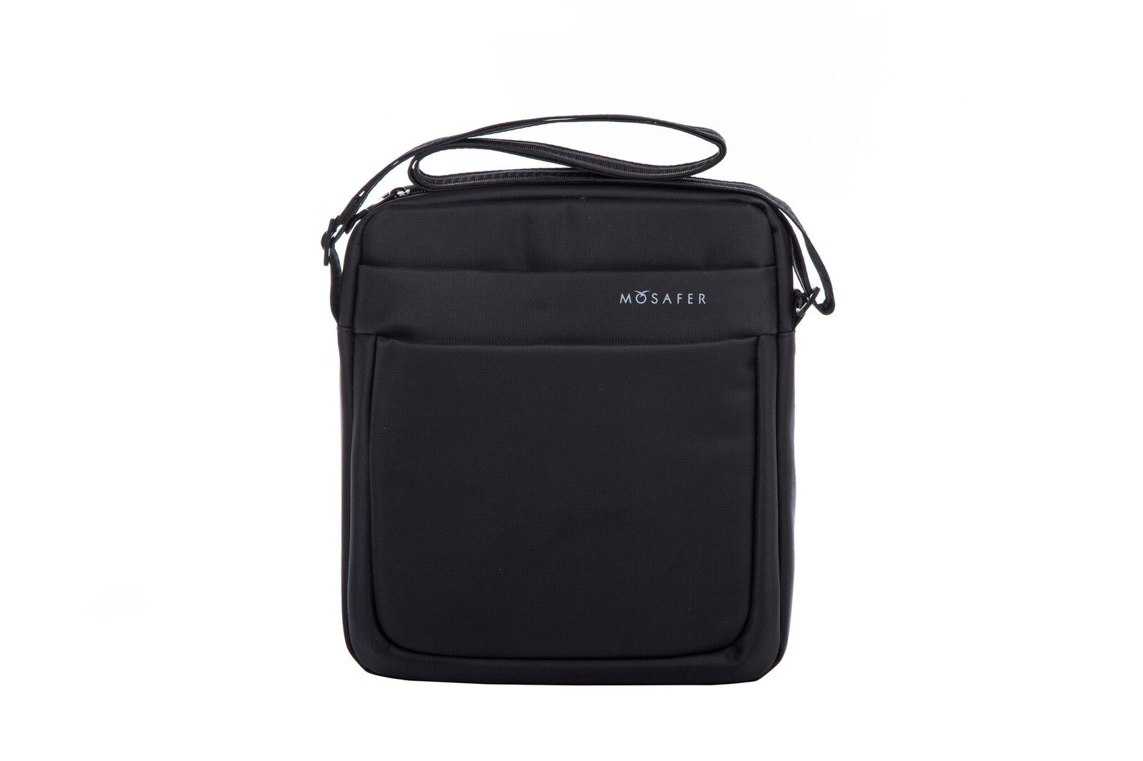 MOSAFER CLASSIC MESSENGER BRIN BLACK SHOULDER BAG