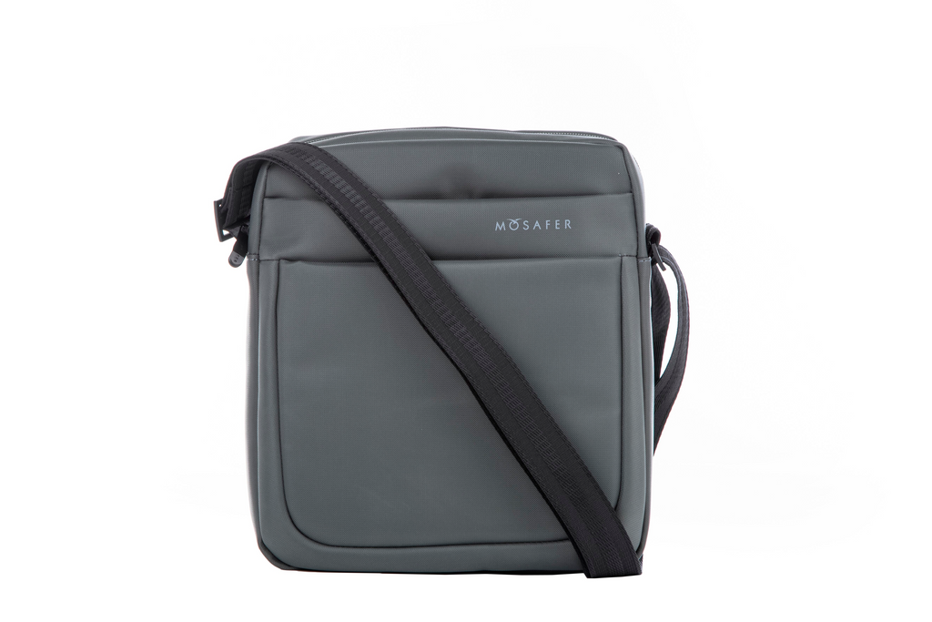 MOSAFER CLASSIC MESSENGER BRIN BLACK SHOULDER BAG – Mosafer