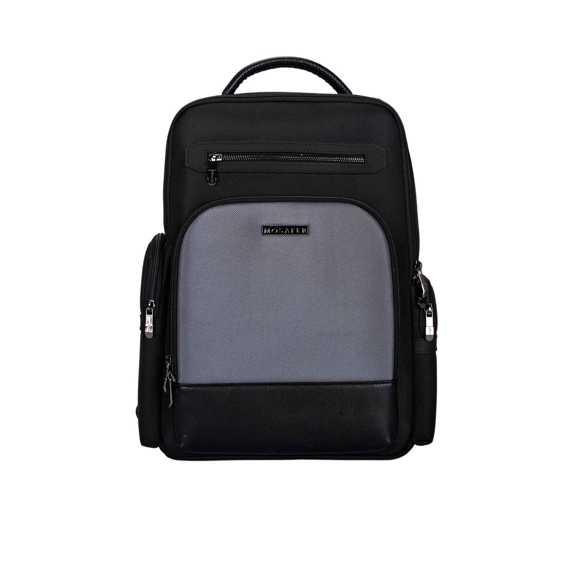 MOSAFER DENVER  BLACK GREY BACKPACK