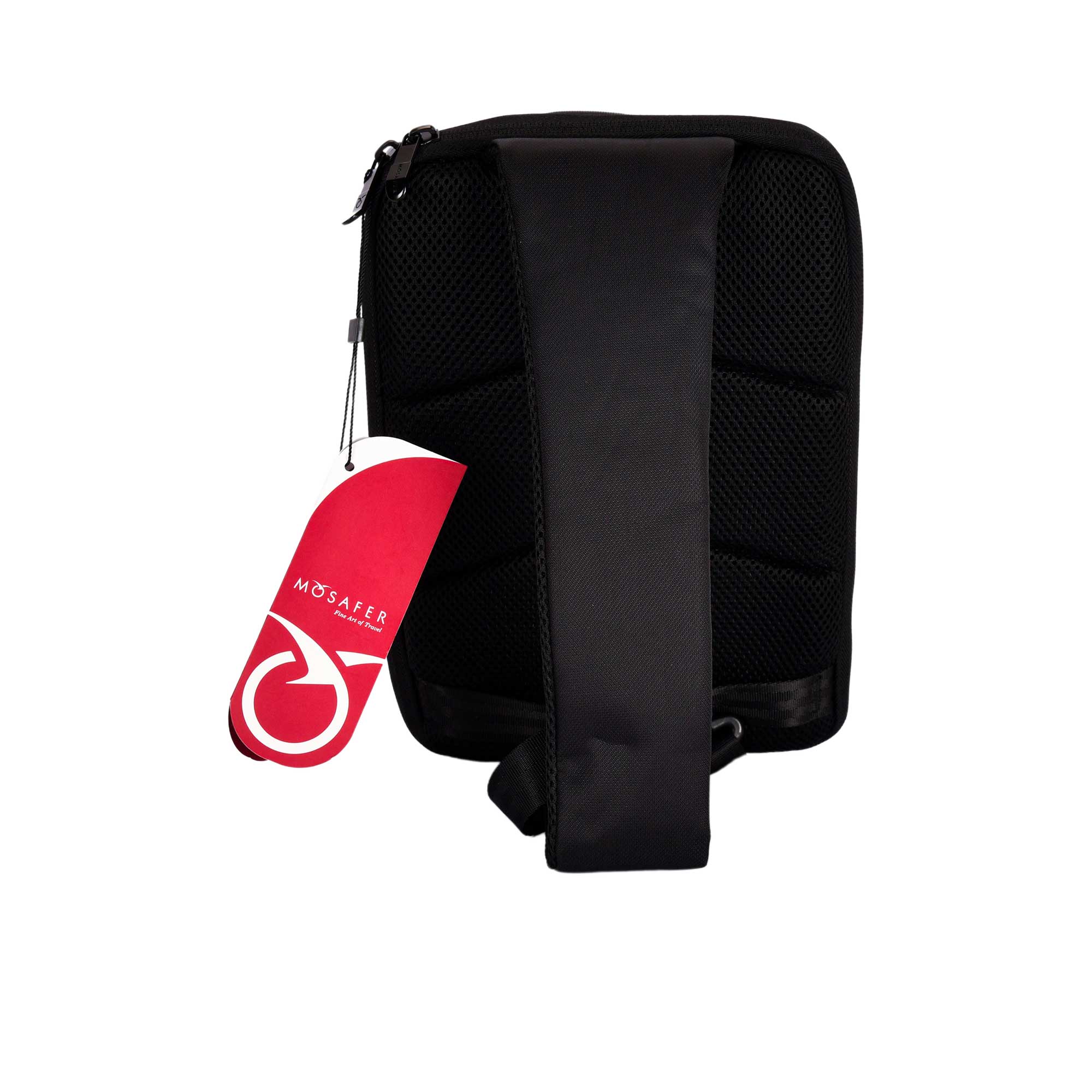 MOSAFER BLACK SLING BAG