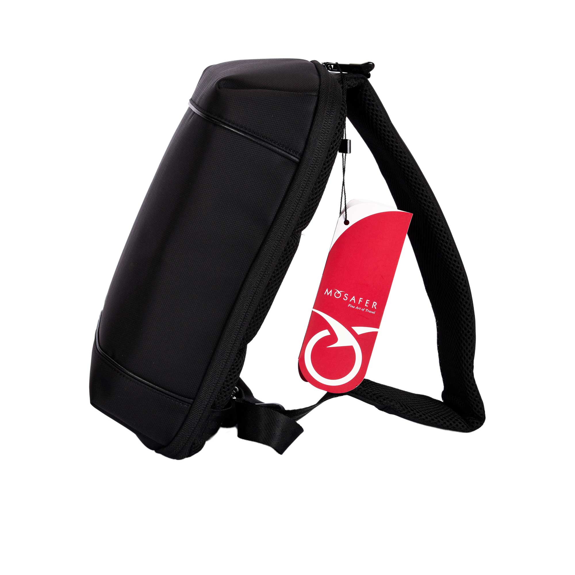 MOSAFER BLACK SLING BAG
