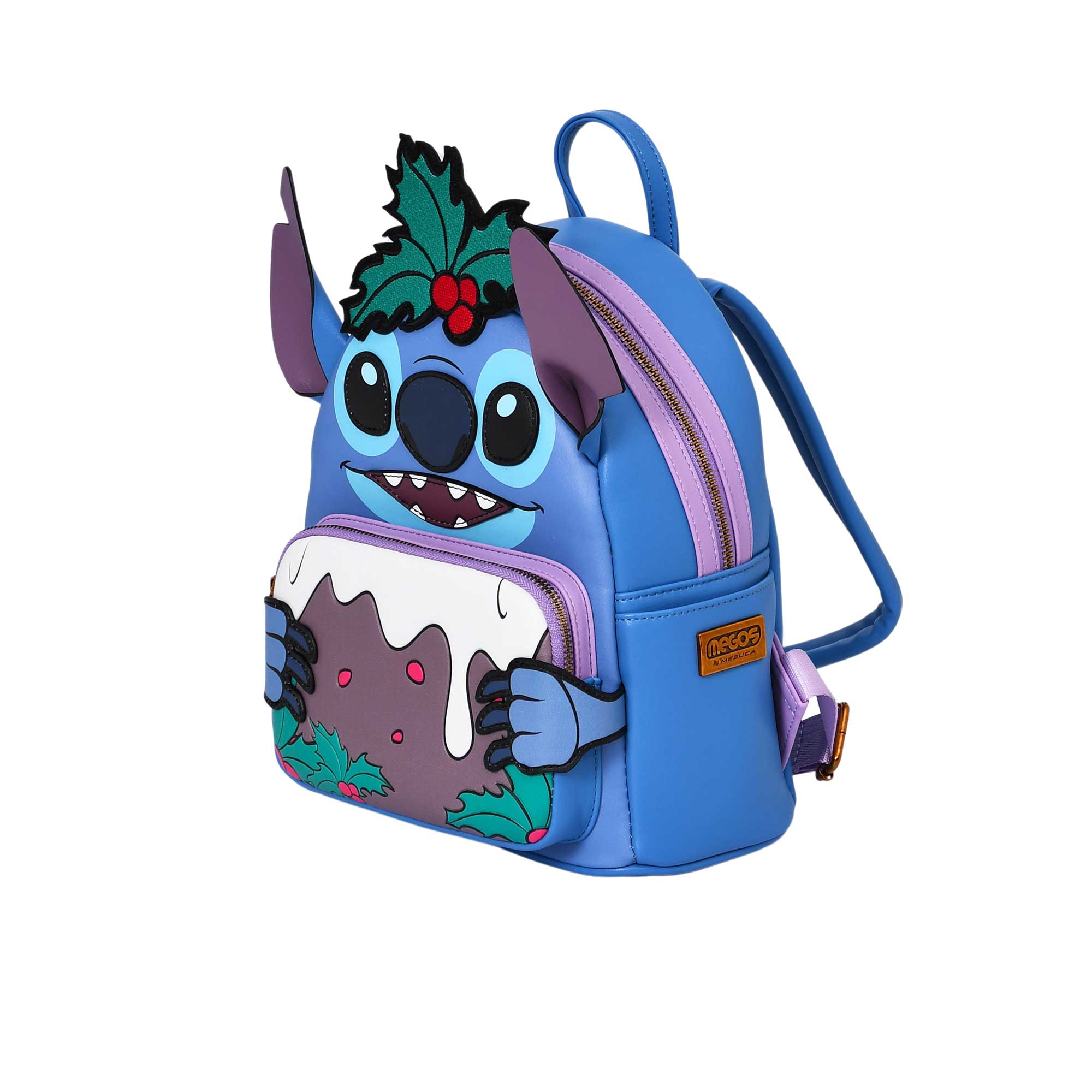 MOSAFER STITCH BLUE MINI BACKPACK