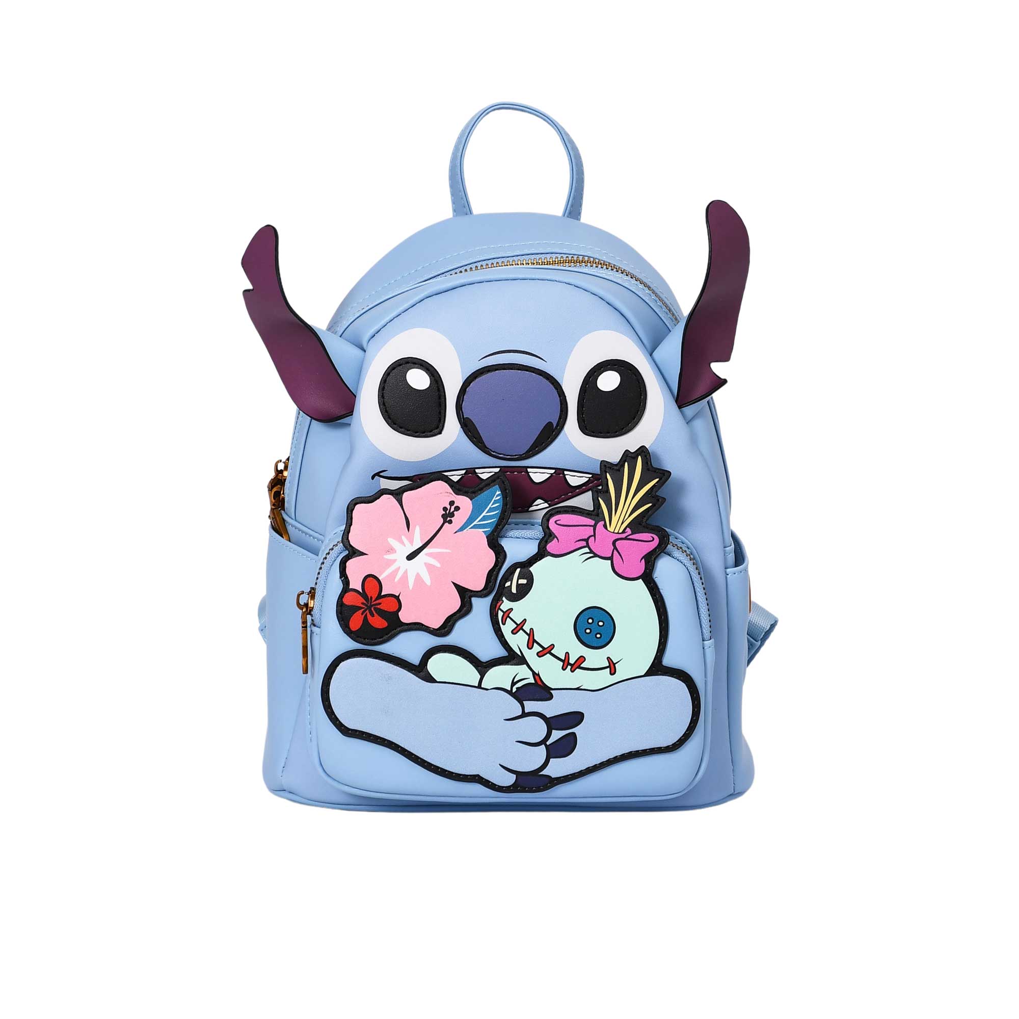 MOSAFER STITCH BLUE MINI BACKPACK