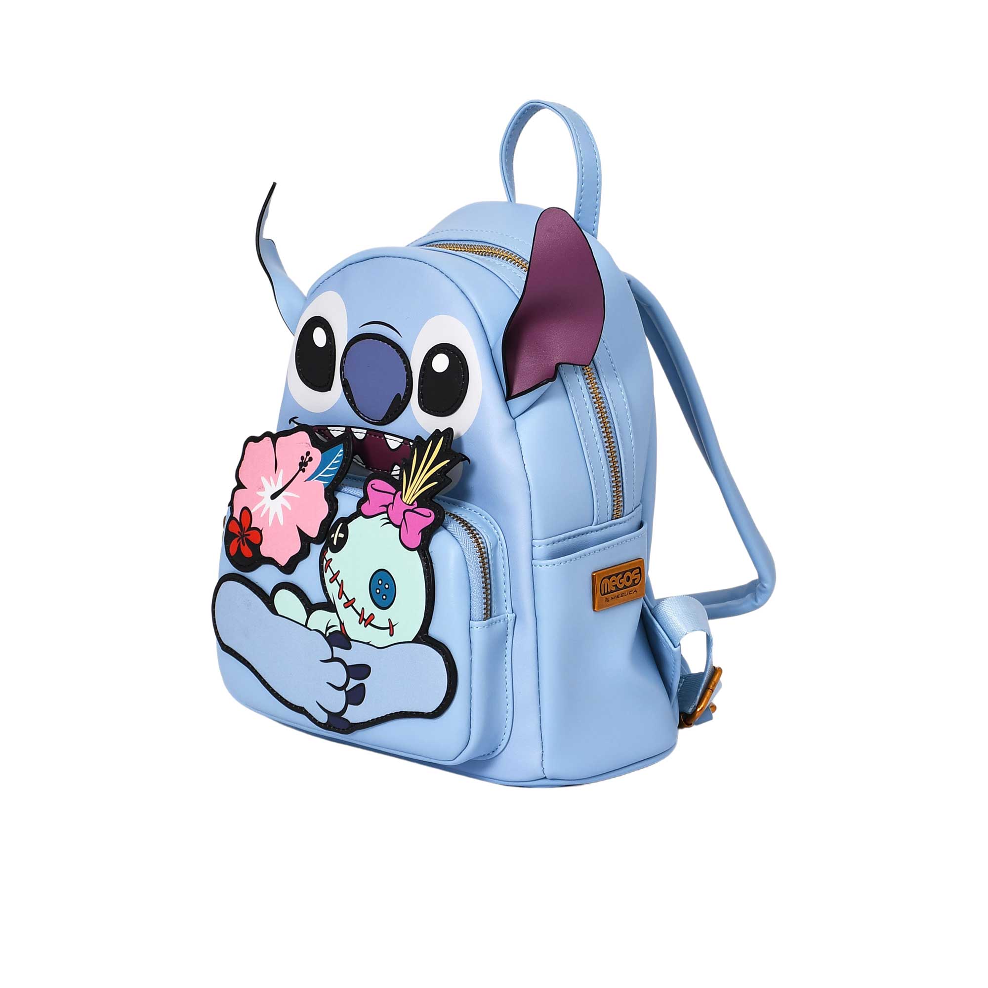 MOSAFER STITCH BLUE MINI BACKPACK