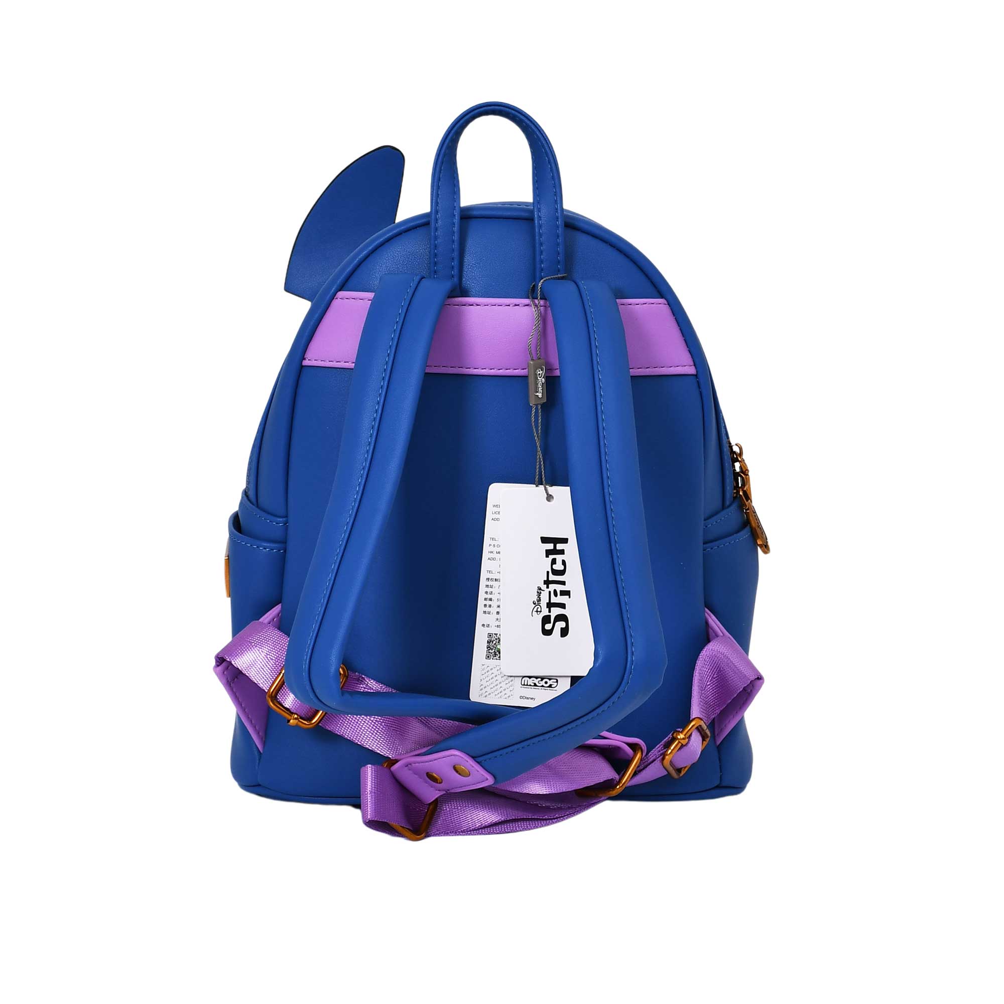 MOSAFER STITCH BLUE MINI BACKPACK