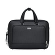 MOSAFER WELLINGTON BLACK BRIEFCASE MICROFIBER FABRIC