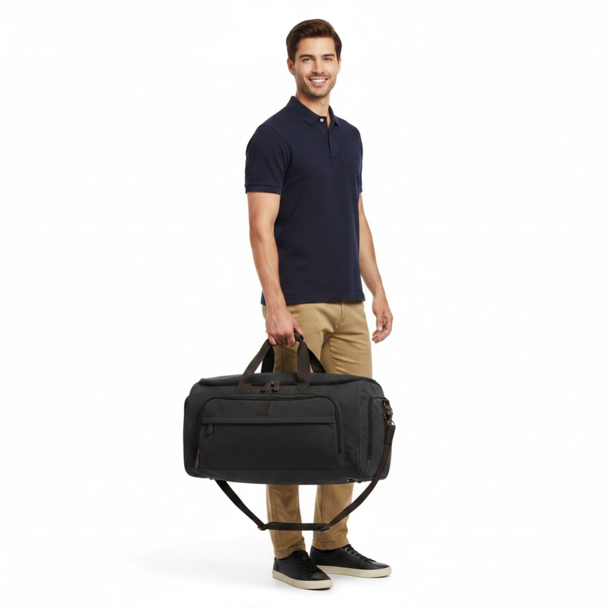 MOSAFER CAMBRIDGE 2 PIECE SET DUFFEL BAG AND TOILETRY CASE