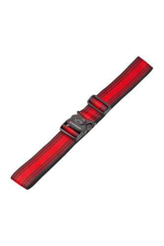 WENGER BLACK RED LOCKING LUGGAGE STRAP