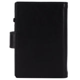 محفظة فالنتا السوداء للبطاقات الجلدية ماج سيف