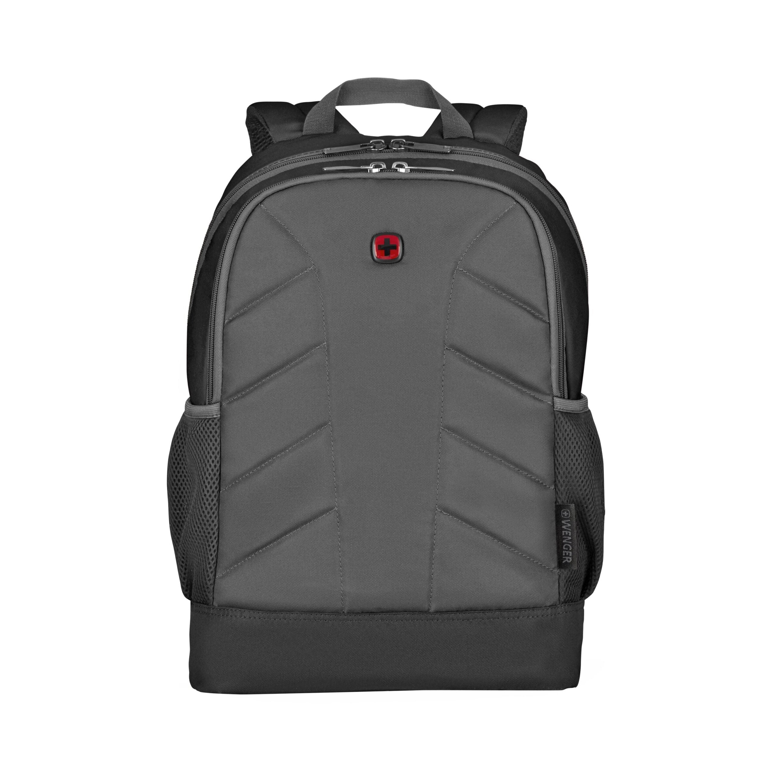 WENGER QUADMA BLACK BACKPACK