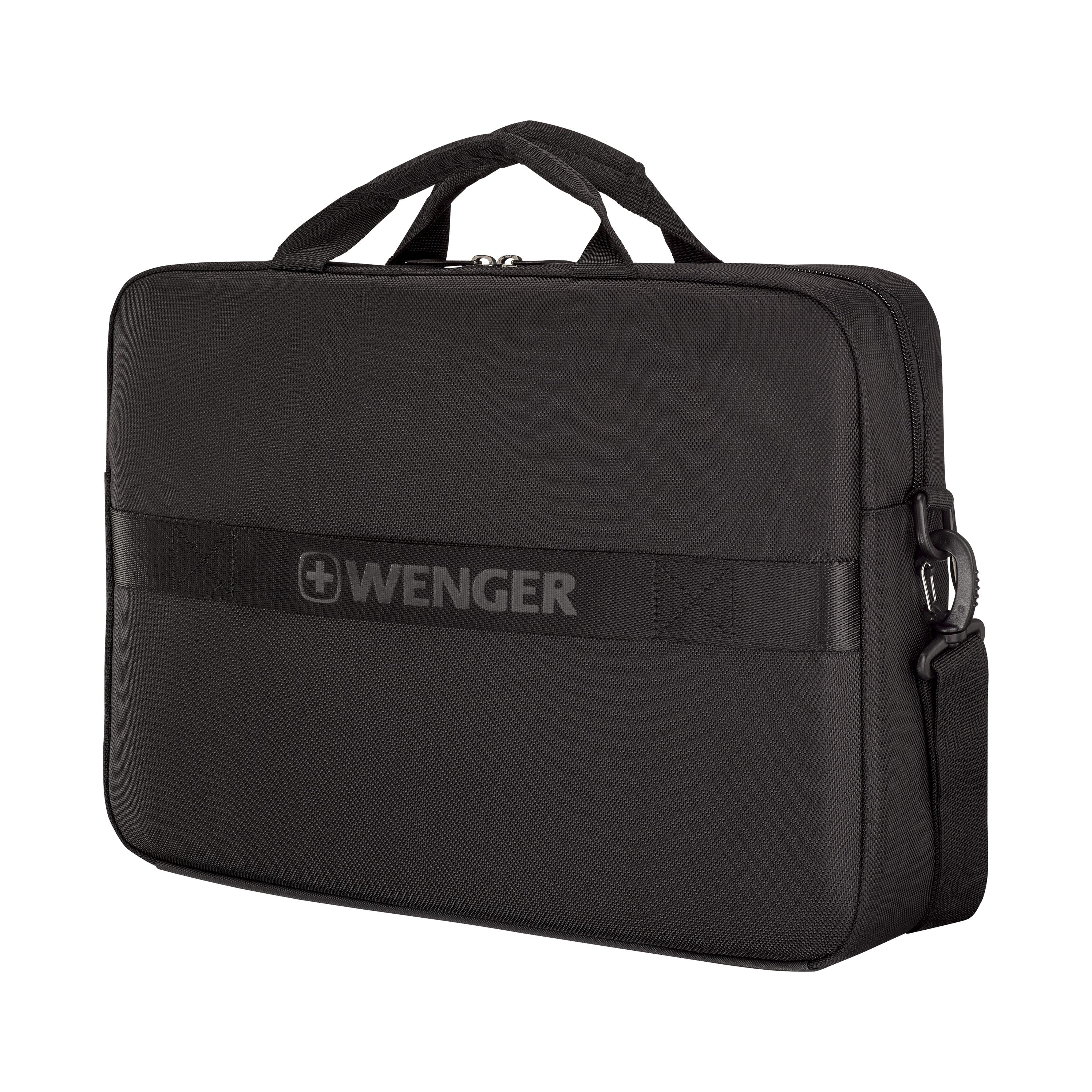WENGER XE SLIMCASE BLACK LAPTOP BAG