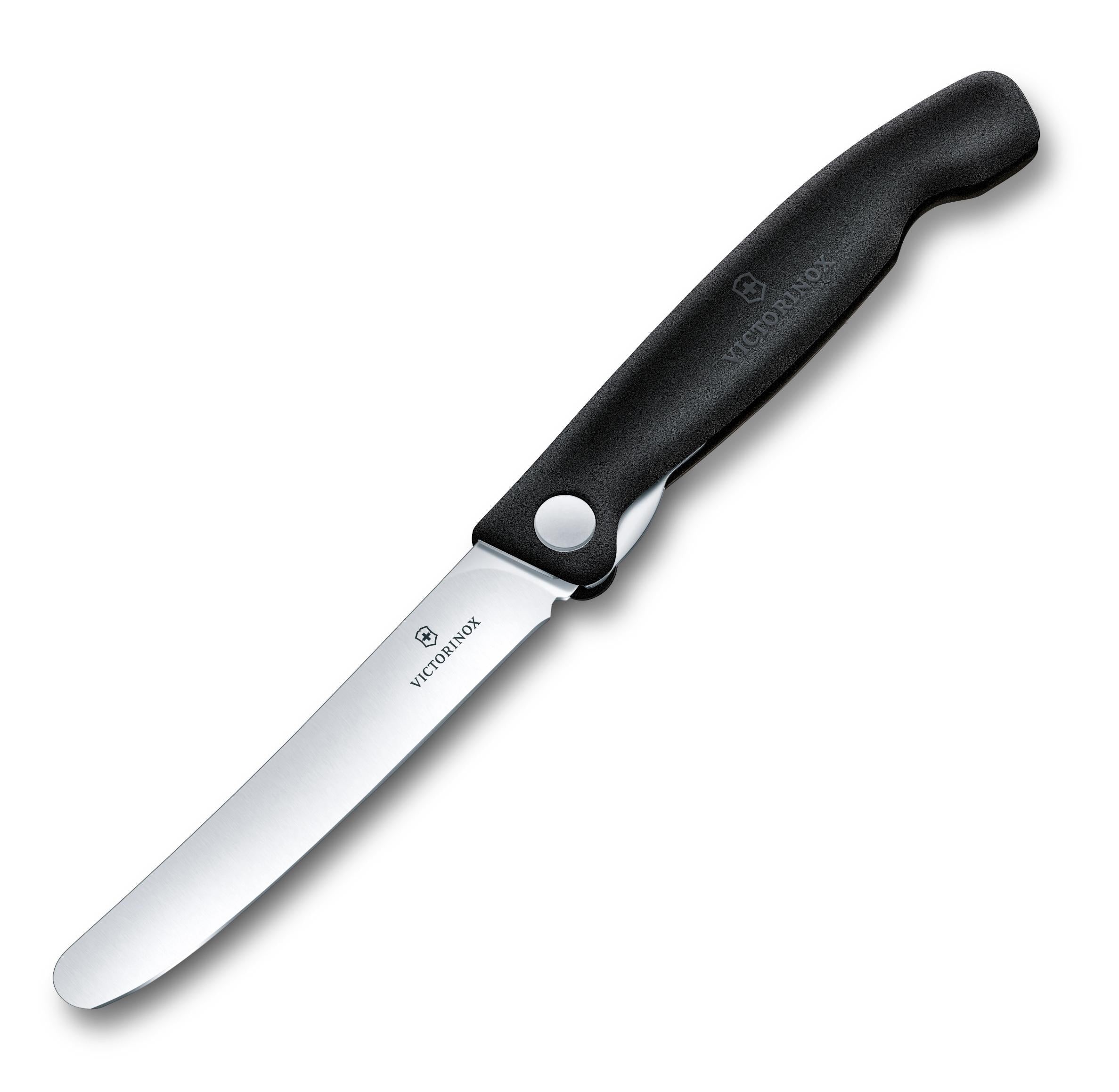 Victorinox Swiss Classic Black 11 Cm Straight Picnic Knife