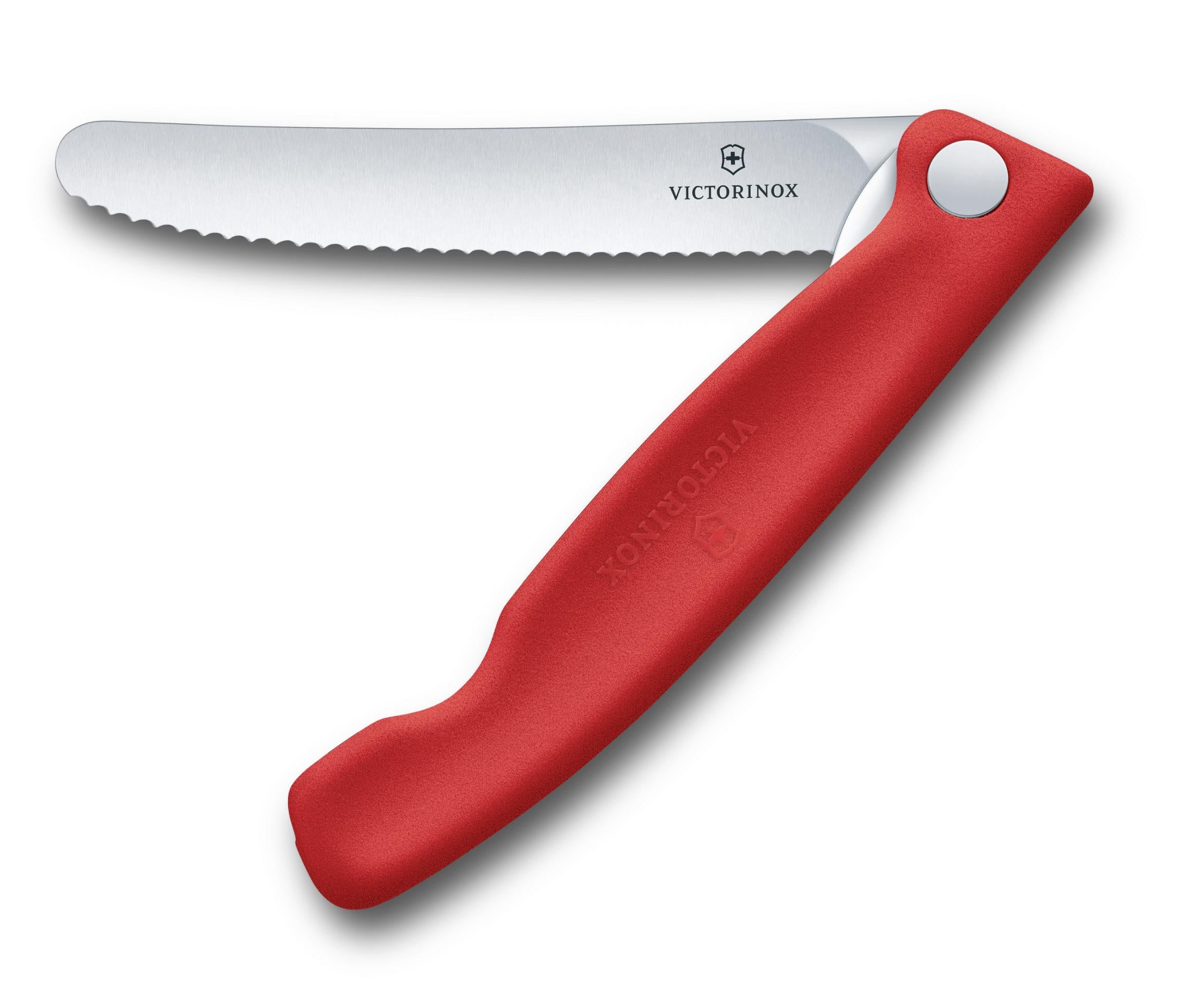 Victorinox Swiss Classic Red 11 Cm Wavy Picnic Knife