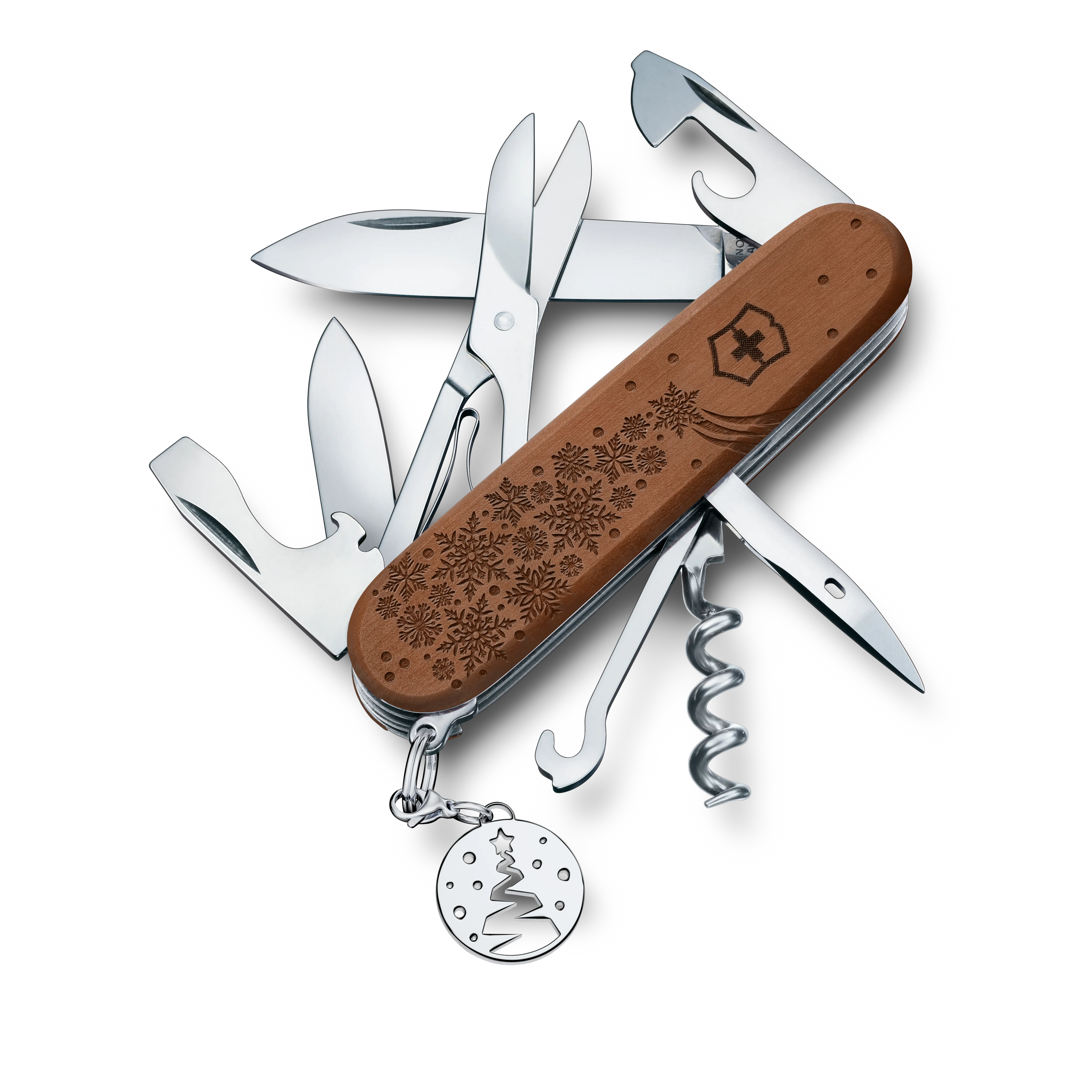 Victorinox Orginal Sak Brown Large Models Winted Magic Limited Edition