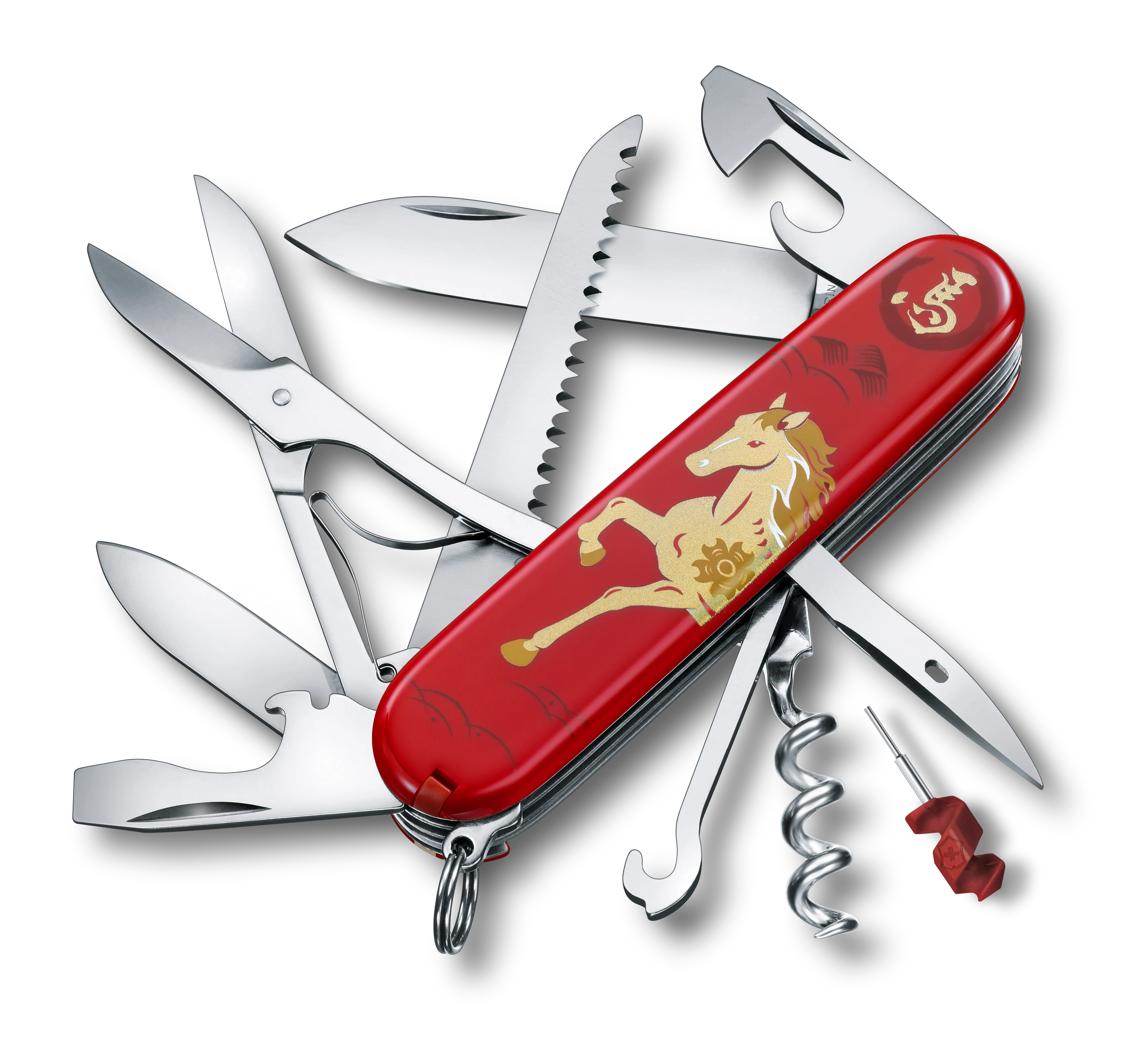 Victorinox Orginal Sak Red Large Models Winted Magic Limited Edition