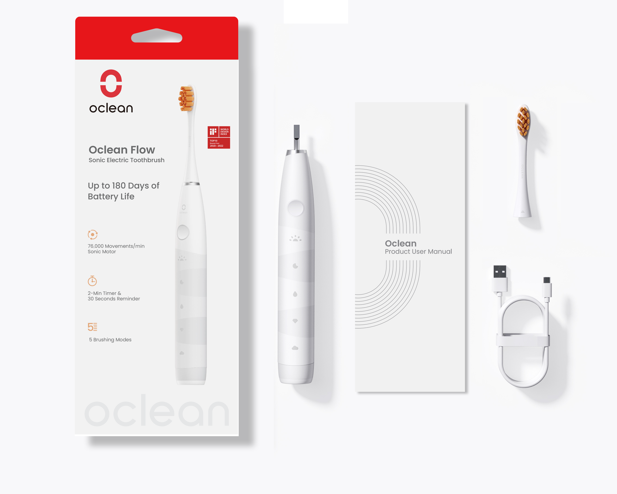 Oclean Flow Electric Smart Toothbrush